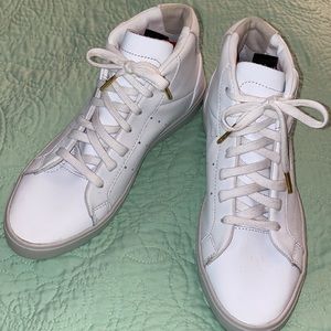 - Adidas Sleek White Hightops